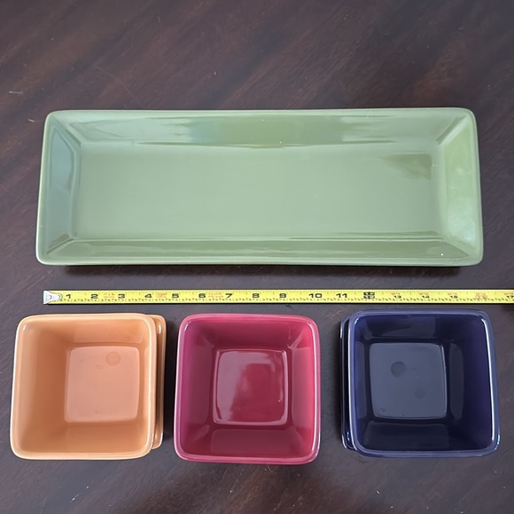 Simple Additions By The Pampered Chef 7 Piece Appetizer Set - Picture 5 of 6